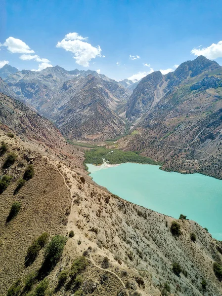 Iskanderkul Fann Bergen Taget Tadzjikistan Augusti 2018 Hdr — Stockfoto