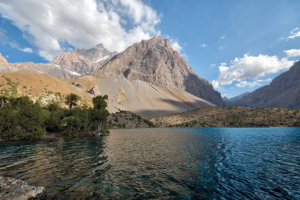 Lago Alaudin Las Montañas Fann Tomada Tayikistán Agosto 2018 Tomada — Foto de Stock