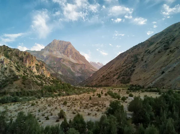 Fan Mountain River Stone Hut Tomadas Tajiquistão Agosto 2018 Tomadas — Fotografia de Stock