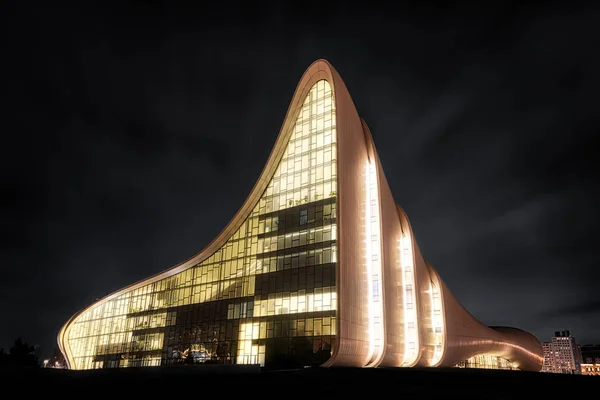 Heydər Əliyev Center Architectuur Baku Azerbaijan Januari 2019 Genomen — Stockfoto