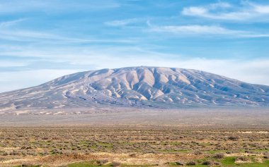Qobustan Milli Parkı Doğu Azerbaycan Bakü, Ocak 2019 alınan yakın