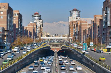 Tohid tünel gece, Ocak alınan 2019 yılında alınan Tahran'da 