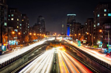 Tohid tünel gece, Ocak alınan 2019 yılında alınan Tahran'da 