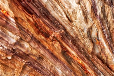 Keşm Adası Güney Jan içinde alınan Iran'Namakdan tuz Mağarası