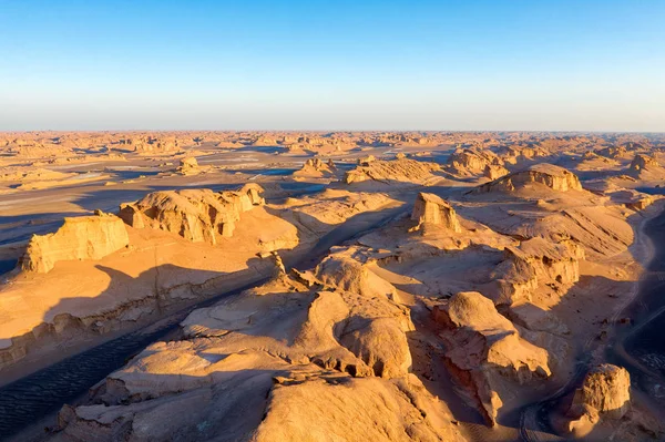 Dasht-e Lut Desierto en el este de Irán tomada en enero 2019 tomada i — Foto de Stock