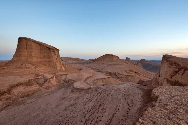 Dasht-e Lut Desert in eastern Iran taken in January 2019 i — стоковое фото