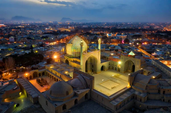 Naqsh-e Jahan plein in Isfahan, Iran, genomen in januari 2019 tak — Stockfoto