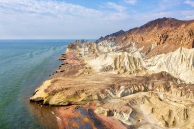 Januar içinde alınan Hürmüz düz, Güney İran'ın Hürmüz Adası