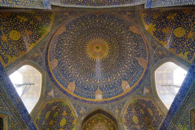Shah Mosque at Naqsh-e Jahan Square in Isfahan, Iran, taken in J clipart