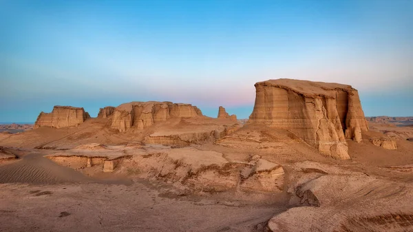 Dasht-e Lut Desert in eastern Iran taken in January 2019 i — стоковое фото