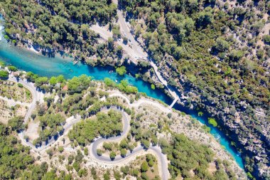 Tazi Kanyonu Mavi Nehir Nisan 2019'da alındı\r\n' hdr alındı