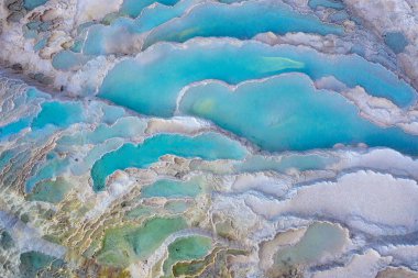 Pamukkale Batı Türkiye'de Nisan 2019'da alındı\r\n' hd olarak alındı