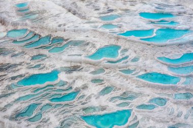 Pamukkale Batı Türkiye'de Nisan 2019'da alındı\r\n' hd olarak alındı