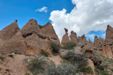 Kapadokya Türkiye'de, 2019 Nisan ayında alınan\r\n' hdr alınan