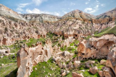 Kapadokya Türkiye'de, 2019 Nisan ayında alınan\r\n' hdr alınan