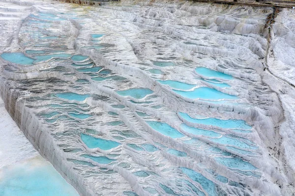 Pamukkale en el oeste de Turquía tomada en abril de 2019 — Foto de Stock