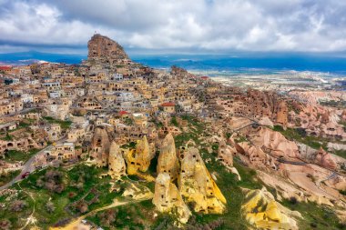 Kapadokya Türkiye'de, 2019 Nisan ayında alınan\r\n' hdr alınan