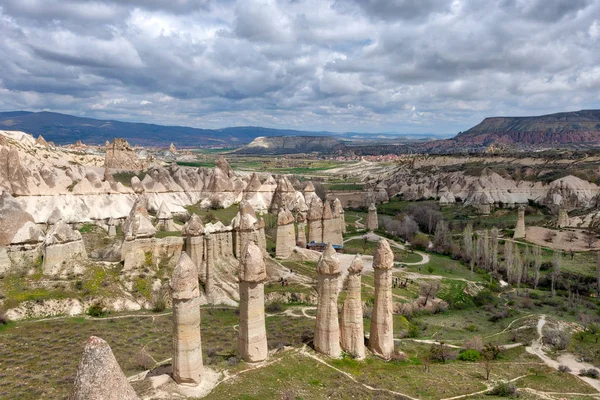 Каппадокия в Турции, принятые в апреле 2019 года в Hdr — стоковое фото