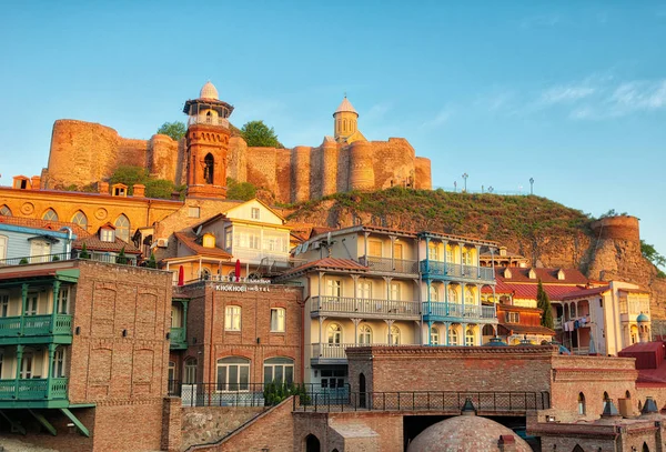 Tbilisi Downtown, Georgia, tirada em abril de 2019 \ r\n ' tirada em HDR — Fotografia de Stock