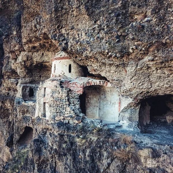 Vardzia Caves in Zuid-Georgia, genomen in april 2019 \ r\n ' Take — Stockfoto