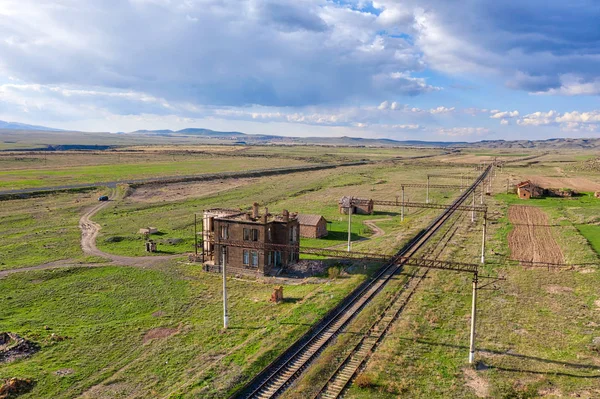 Verlassene Dörfer in Armenien, aufgenommen im April 2019 — Stockfoto