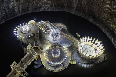 Romanya 'nın orta kesimindeki Salina Turda tuz madeni, Mayıs 2019' da çalındı