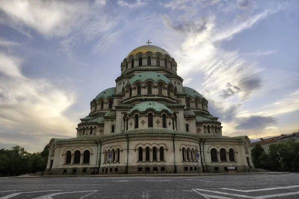 Cattedrale di Alexander Nevsky a Sofia, Bulgaria, scattata nel maggio 2019 — Foto Stock