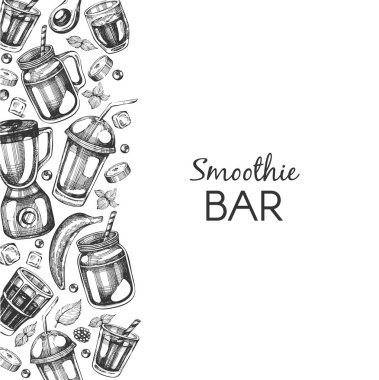 Vektör arka plan grafik güler yüzlü ile 