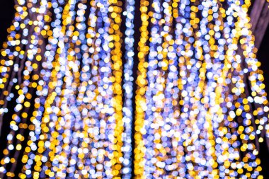 bokeh, siyah arka plan üzerinde bokeh ışıkları, soyut bulanıklık ışık bokeh