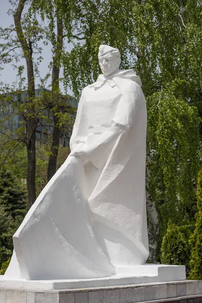 Anapa, Rússia, 9 de maio de 2018. monumento aos soldados do exército vermelho — Fotografia de Stock