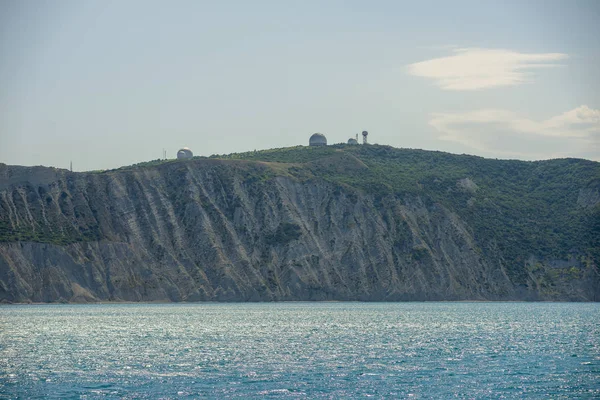 weather radars on the mountain in Anapa