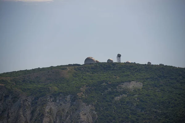 weather radars on the mountain in Anapa