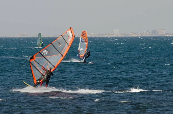 Anapa Russie Juin 2020 Sports Nautiques Récréatifs Planche Voile Planche — Photo