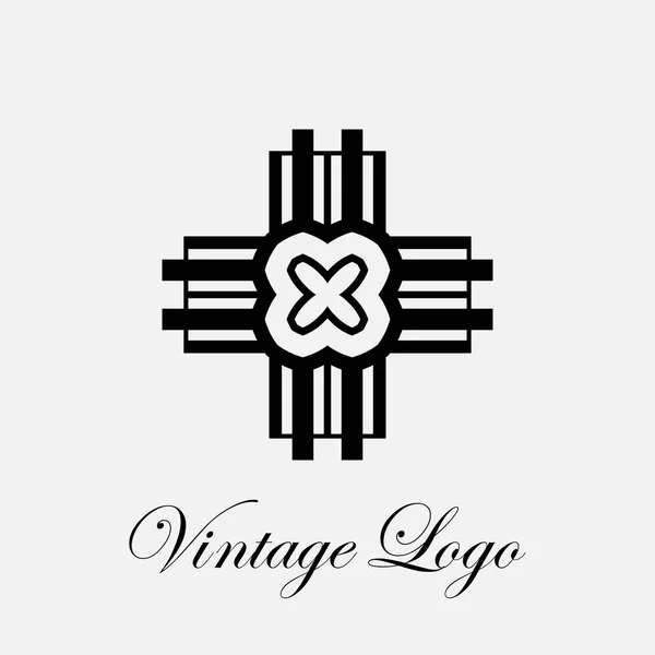 Logo Art deco — Vector de stock