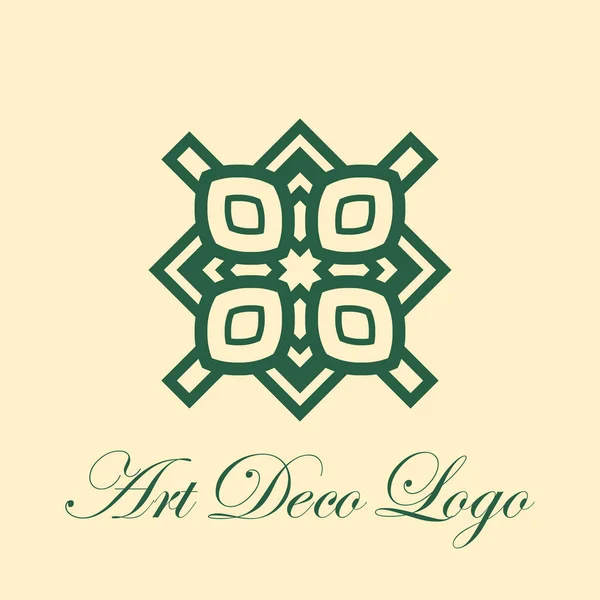 Art deco logo — Διανυσματικό Αρχείο