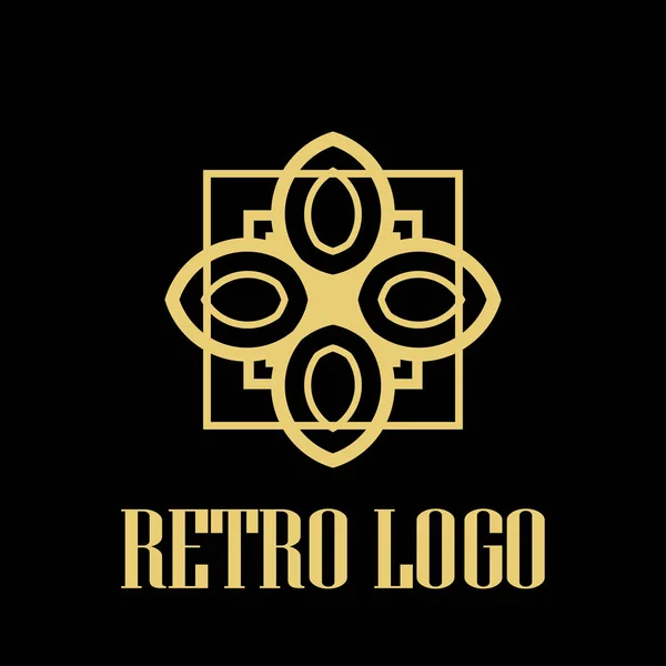 Art Deco Logo — Stock vektor