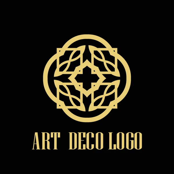 Art Deco Logo — Διανυσματικό Αρχείο