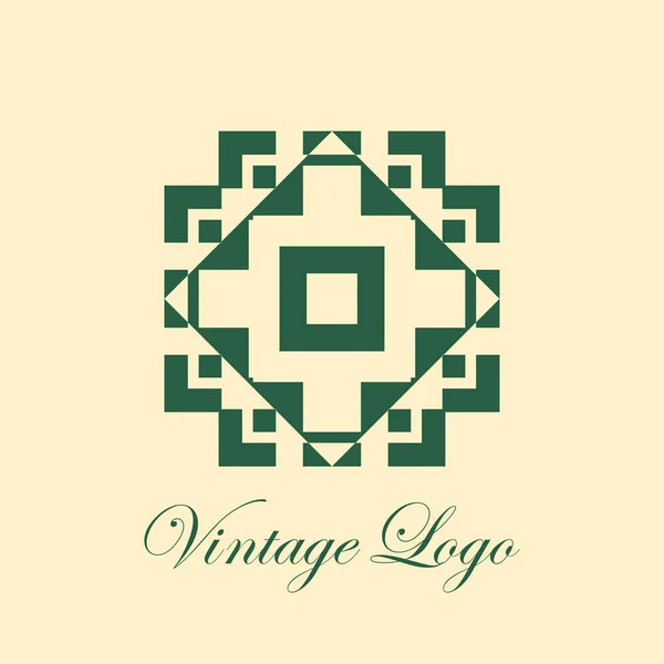 Logo Art Deco — Vettoriale Stock