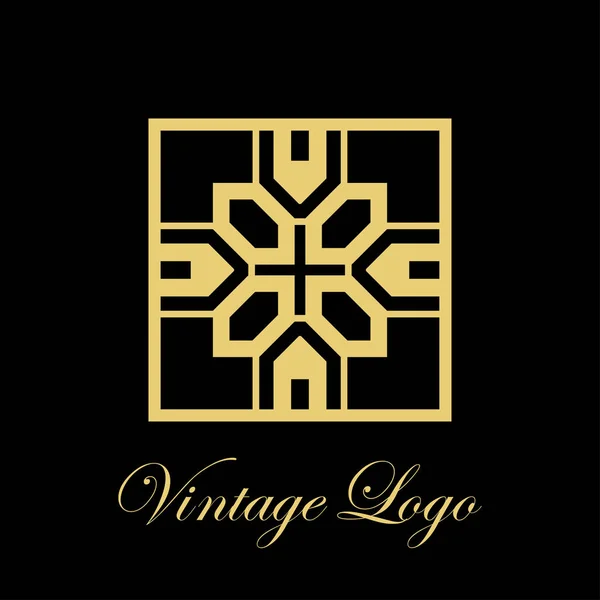 Logo Art deco — Archivo Imágenes Vectoriales