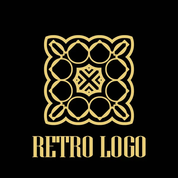 Art Deco Logo — Stock Vector