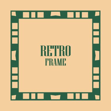 art deco çerçeve