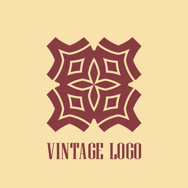 Logo Art Deco — Vettoriale Stock