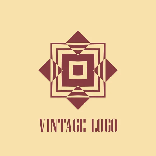 Логотип арт-деко — стоковий вектор