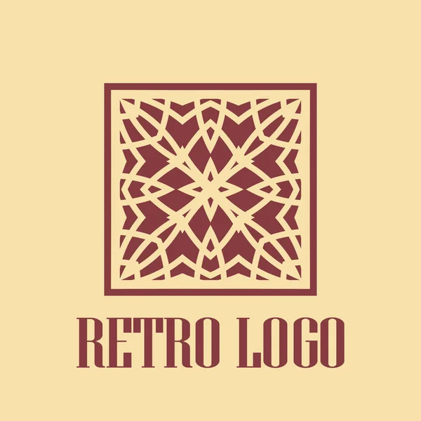 Logotipo art deco — Vetor de Stock