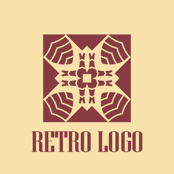 Logo Art deco — Vector de stock