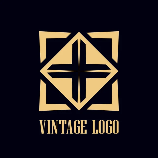 Art Deco Logo — Stockový vektor