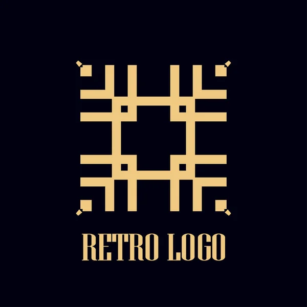 Art Deco Logo — Διανυσματικό Αρχείο