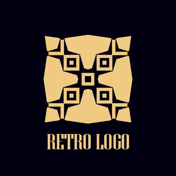 Art Deco Logo — Stock vektor