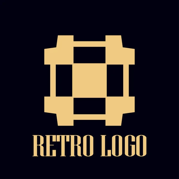 Art Deco Logo — Stock vektor