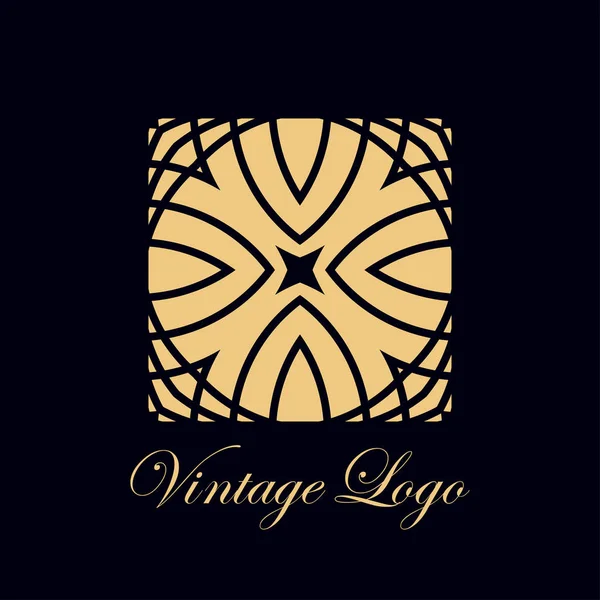 Logo Art deco — Archivo Imágenes Vectoriales